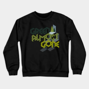 Save the planet | Green Almost Gone Crewneck Sweatshirt